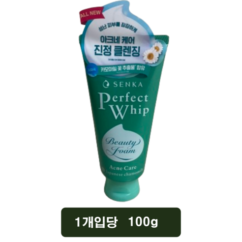 센카 NEW 퍼펙트 휩 아크네 케어 클렌징폼, 1개입, 2개