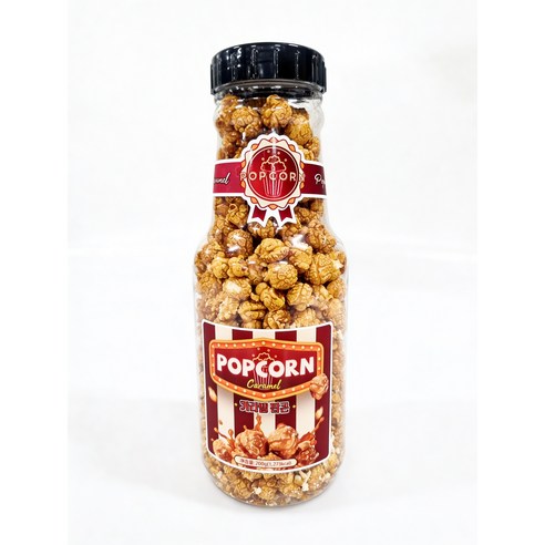 [청년의희망] 대용량 카라멜맛 팝콘 저금통, 2개, 260g