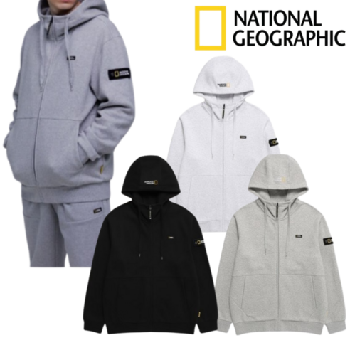 탐험가의 정신을 담은 스타일, 내셔널지오그래픽 핀테일 트레이닝 후드집업