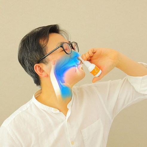 코골이와 코막힘을 예방하는 스프레이