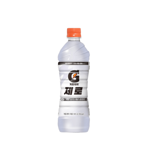 롯데칠성음료 게토레이 제로 600ml 24페트, 24개