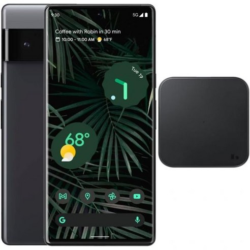 Google Pixel 6 Pro 5G128GB 6.71인치 AMOLED 120Hz 4K 카메라 블랙, Stormy Black