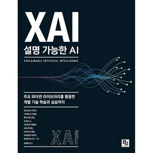 XAI 설명 가능한 AI:주요 파이썬 라이브러리를 활용한 개별 기술 학습과 실습까지, 비제이퍼블릭