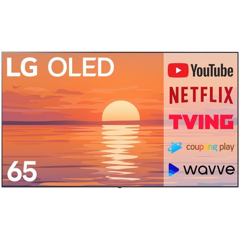 LG전자 4K UHD OLED TV, 65인치, OLED65C4, 스탠드형, 방문설치
