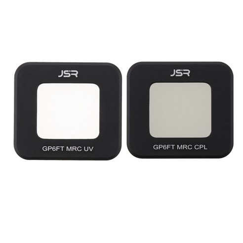 GoPro Hero 5 6 7 용 UV + CPL 카메라 사진 렌즈 필터 보호 커버, 설명, 설명, 설명