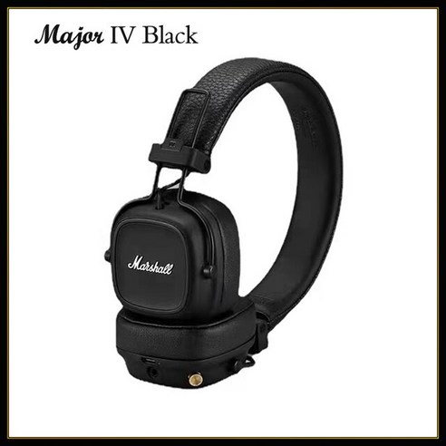 DYDBA Marshall Major IV 무선 블루투스 헤드폰 접이식 서브우퍼 헤드셋 선명한 음질 스포츠 게임 색상 브라운호환, Brown Major IV, [02] Brown Major IV
