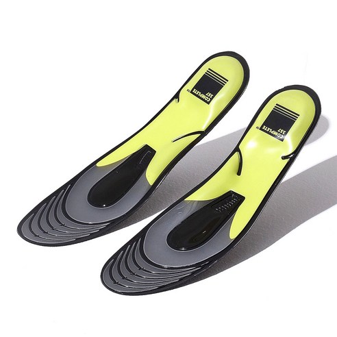 컴플릿357 발냄새 제거 발편한 에어쿠션 기능성깔창 운동화 작업화 안전화 군화 신발 깔창 인솔
