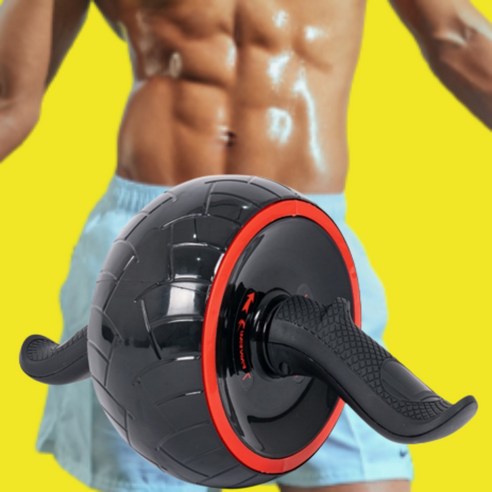 머슬차일드 AB슬라이드 초보 휠 롤아웃 롤러 슬라이더 복근 뱃살빼는 운동기구