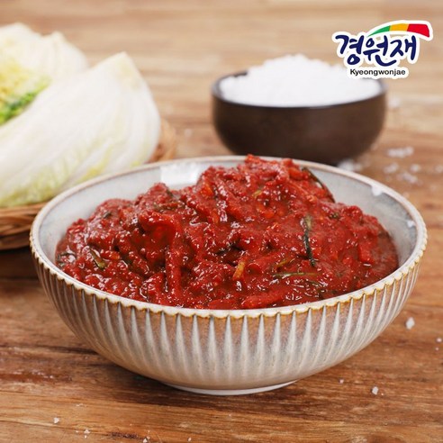 경원재 [경원재] 진미령의 국내산 농산물로 만든 김장 김치양념 3Kg, 1개