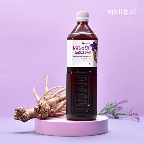 이제부터 설탕없는 진짜 도라지 진액 1L, 1병