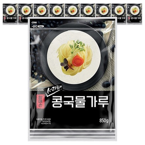 [할매손]서리태 콩국물가루 850g x10개 (한박스)