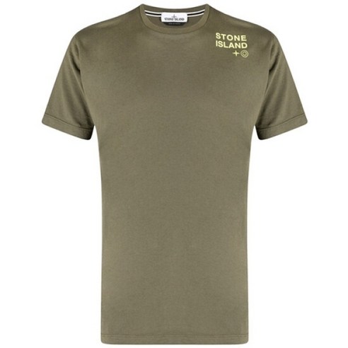 스톤아일랜드반팔 스톤 아일랜드 [명품]스톤아일랜드 21SS 74152NS56 V0058 숄더로고 라운.. Best Top3