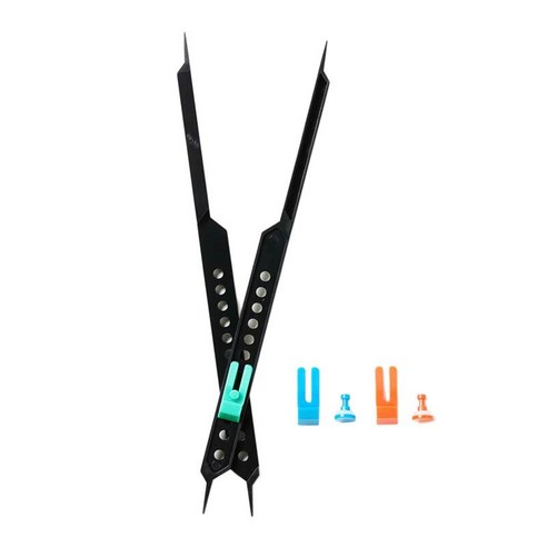 아티스트 비례 스케일 디바이더 드로잉 템플릿 도구 사무용품 26cm, 26x1.8cm, 검은 색, 플라스틱