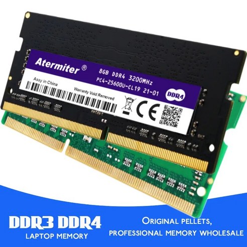 RAM Atermiter 노트북 램 DDR3 DDR4 PC3 PC4 16GB 8GB 4GB 1066 1333MHz 1600 2400 2666 2133 DDR3L Sodimm 메모리, [19] DDR4 16GB 2666 1.2V, 19.DDR4 16GB 2666 1.2V