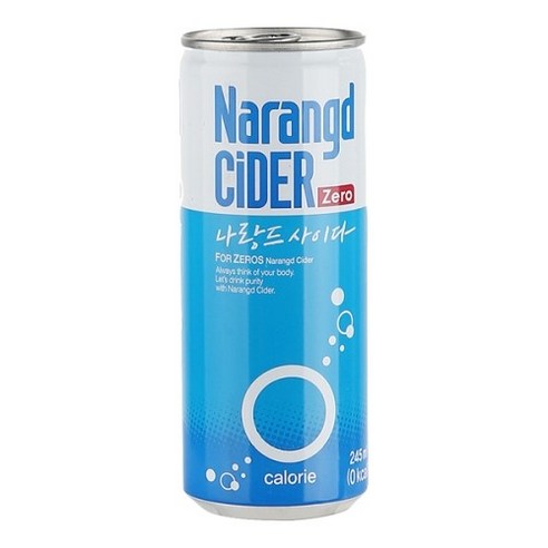 탄산 음료 사이다 동아 나랑드사이다 245ml x 30can, 30개