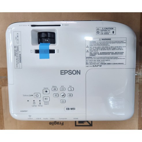 소형 EPSON EB - W51 중고빔프로젝터(4000안시)