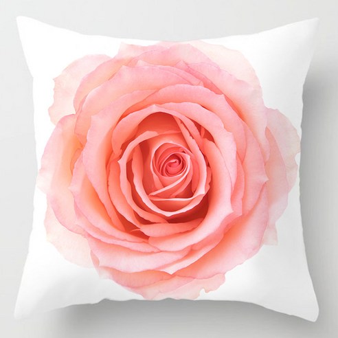 핑크 깃털 포켓 베갯잇 핑크 홈 소파 쿠션 쿠션 쿠션 크로스오버 베갯잇, 45CM*45CM(베갯속 제외), DRD111-23