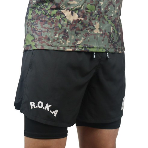 여름을 더욱 시원하게! ROKA 투인원 반바지 로카 팬츠 레깅스 아미아머