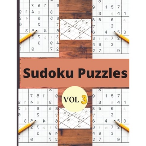 Sudoku vol 3: Sudoku puzzle book for adults and kids/Sudoku Puzzles Easy to Hard vol 3 Paperback, Ava Garza, English, 9789480019504