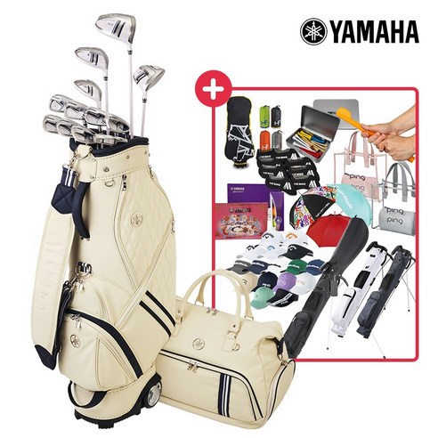 야마하 페미나 여성 풀세트 사은품 증정 2023 오리엔트골프, 클럽+골프백세트+사은품9종