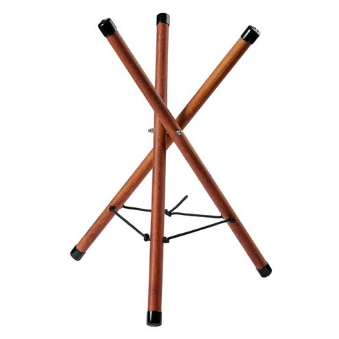 튼튼한 드럼 Handpan 스탠드 Handpan 드럼 부품 용 안정적인 타악기 스탠드, 높이 60cm, 빨간색, 자단