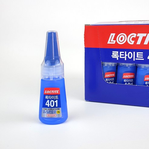 록타이트 401 초강력 다용도 순간접착제 20g, 1개