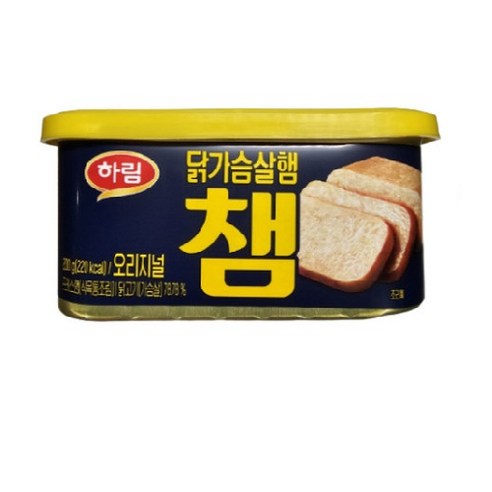 하림 닭가슴살 챔 오리지널, 200g, 3개