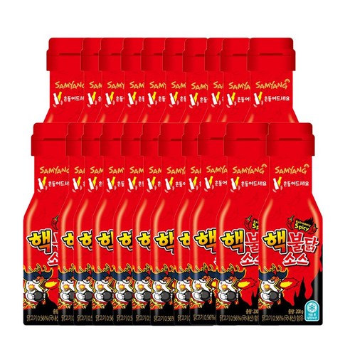 <올따옴> 삼양 핵불닭소스 200g x 21입, 21개