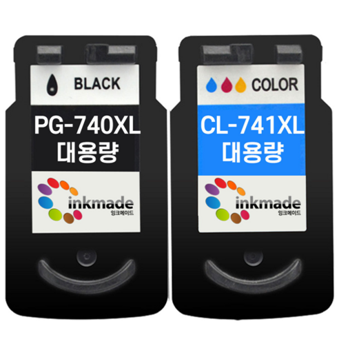 캐논 PG-740XL CL-741XL 대용량 재생잉크 MG3670 MG3570 MX537 MX477 MG2270 MG2170 MX397 TS5170 MG4270, 3. 740XL+741XL 재생잉크세트, 1세트 mg-152