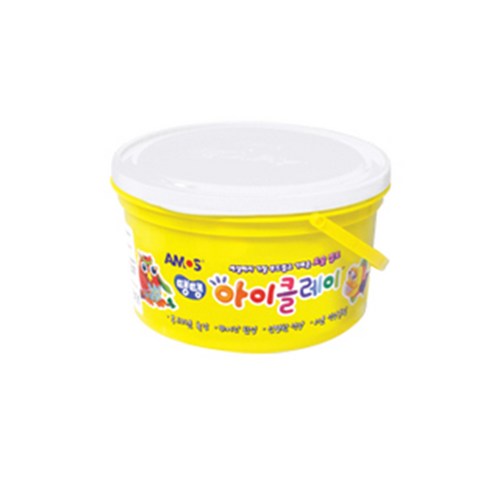 아모스 탱탱아이클레이, 흰색, 600g, 흰색