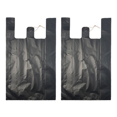 월드크린 검정 손잡이 비닐봉투, 3L, 200개