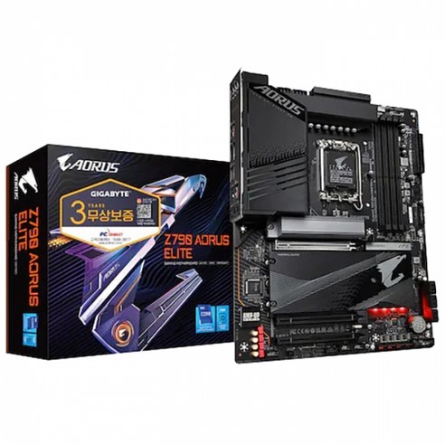 GIGABYTE Z790 AORUS ELITE 피씨디렉트 인텔CPU용 메인보드, 선택없음