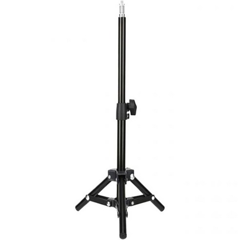 통로 사진 조명 스탠드 휴대용 삼각대 1 4 나사 수평 프로젝터 0.5m 1.1m, 0.5m light stand