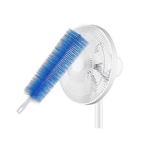 슈리팜 1+1 선풍기 틈새 청소 먼지 제거 브러쉬, 블루, 2개, 블루