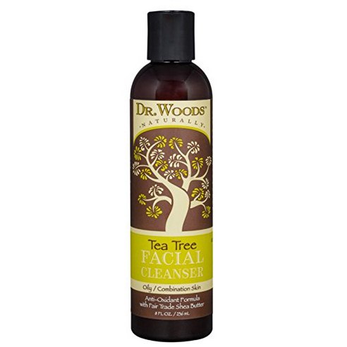 Dr. Woods 티 트리 페이셜 클렌저, 236ml, 1개