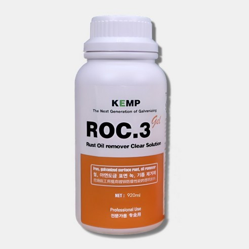 초강력 녹제거제 ROC3 금속녹제거제 GEL타입, 1개, 920ml