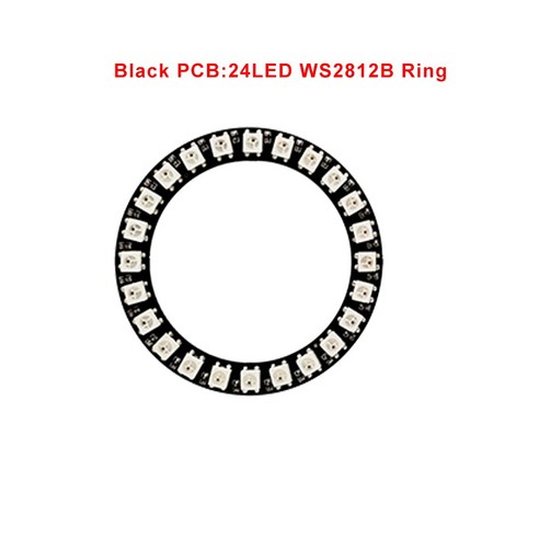 DC5V WS28 2B LED 링 스마트 5050 RGB 픽셀 라운드 3PIN 개별적으로 주소 지정이 가능한 풀 컬러 원형 모듈 ...