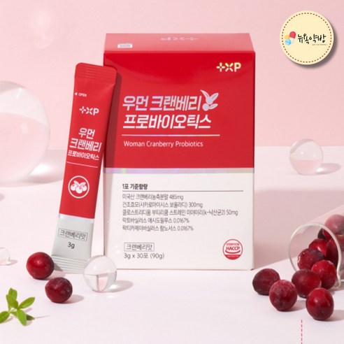 우먼 크랜베리 프로바이오틱스 사카로마이세스 보울라디 함유, 30정, 1개