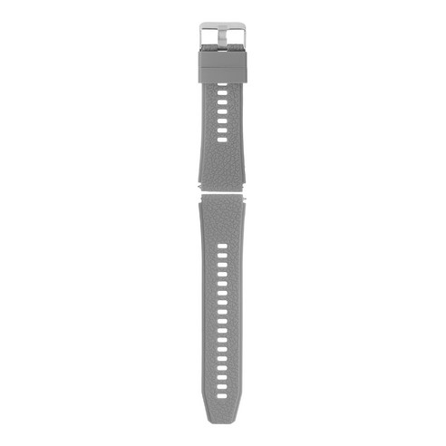 dodocool 22mm 실리콘 핀 버클 유니버설 스트랩, 회색/22mm, 견장