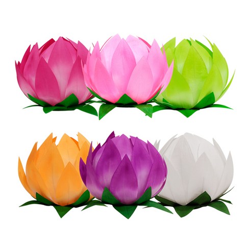 마음의 평화를 밝히다: 은은한 연꽃등으로 완성하는 나만의 공간 연꽃등