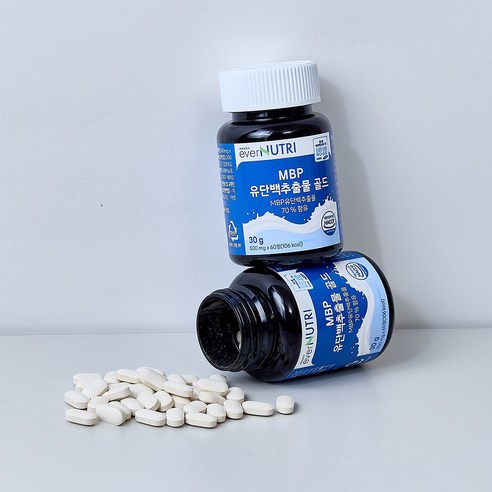 에버뉴트리 MBP 엠비피 유단백추출물 골드 식약처인증 HACCP, 3개, 60정