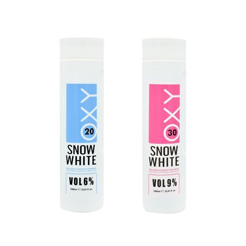 스노우화이트 산화제 6% 9%1000ml 셀프염색 헤어샵전용 미용실염색제 - 산화제 | 쿠팡