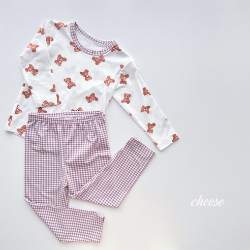 밤새 잠 못 이루는 아이에게 꿀잠을 선물하세요, 치즈실내복 스노우윔!