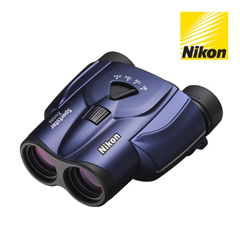 니콘 정품 스포츠스타 줌 8-24x25 쌍안경 망원경 Sportstar zoom 스스줌 ( 화이트 블랙 블루), 3.다크블루