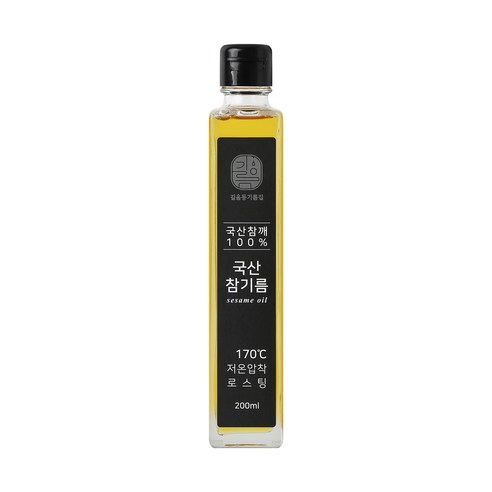 국산 100% 통깨 참기름 200ml 2개 – 길음동 기름집 올가참기름 국산 100% 통깨 참기름 200ml 2개 – 길음동 기름집 올가참기름
