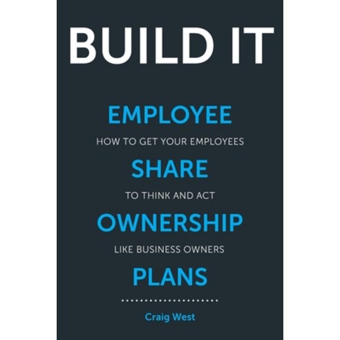 (영문도서) Build It: Employee Share Ownership Plans Paperback, Succession Plus, English, 9781925877106