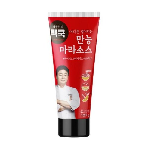 백종원의 빽쿡 백종원 만능 마라소스 120g 1개