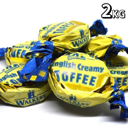 Walkers 워커스 잉글리쉬 크리미 토피 2KG English Creamy Toffees, 2kg, 1개 - 다크 초콜릿 | 쿠팡