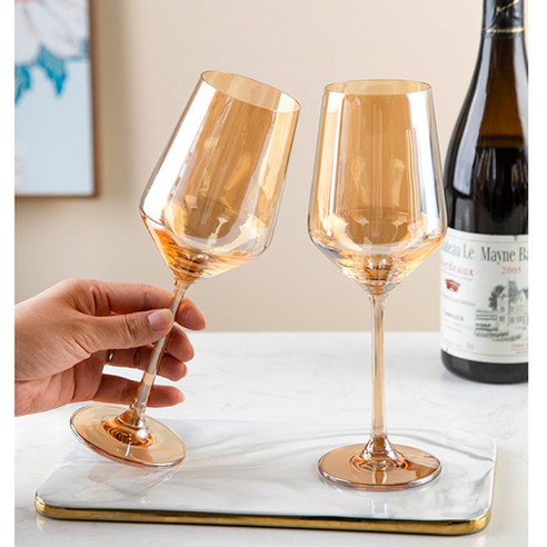 XINGYING 크리스탈 오로라 와인잔 2p, CUP01-B-380ML