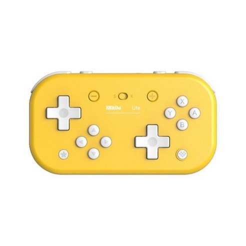 8bitdo얼티메이트 블루투스 8비트도 팔얼블8BitDo-Lite 블루투스 게임 패드 스위치 윈도우즈용, 한개옵션1, 01 Yellow